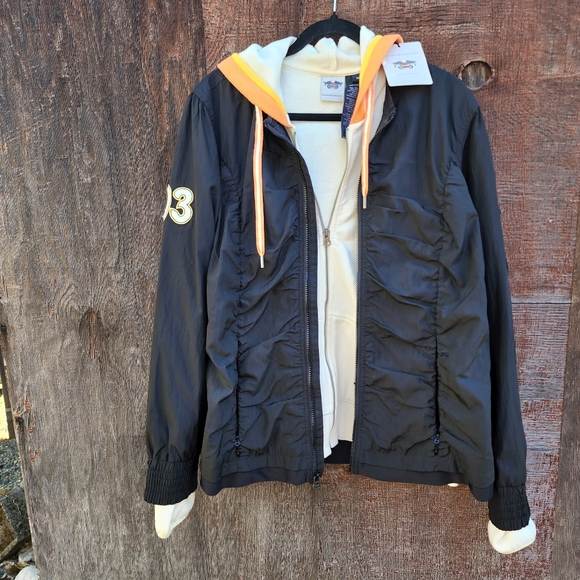 Harley-Davidson Epic 3-in-1 Jacket with removable Hoodie Women's Size 1W NWT - Picture 1 of 11